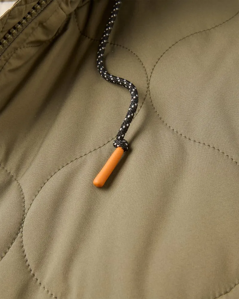 PASSENGER Flora Long Recycled Insulated Parka dusty olive