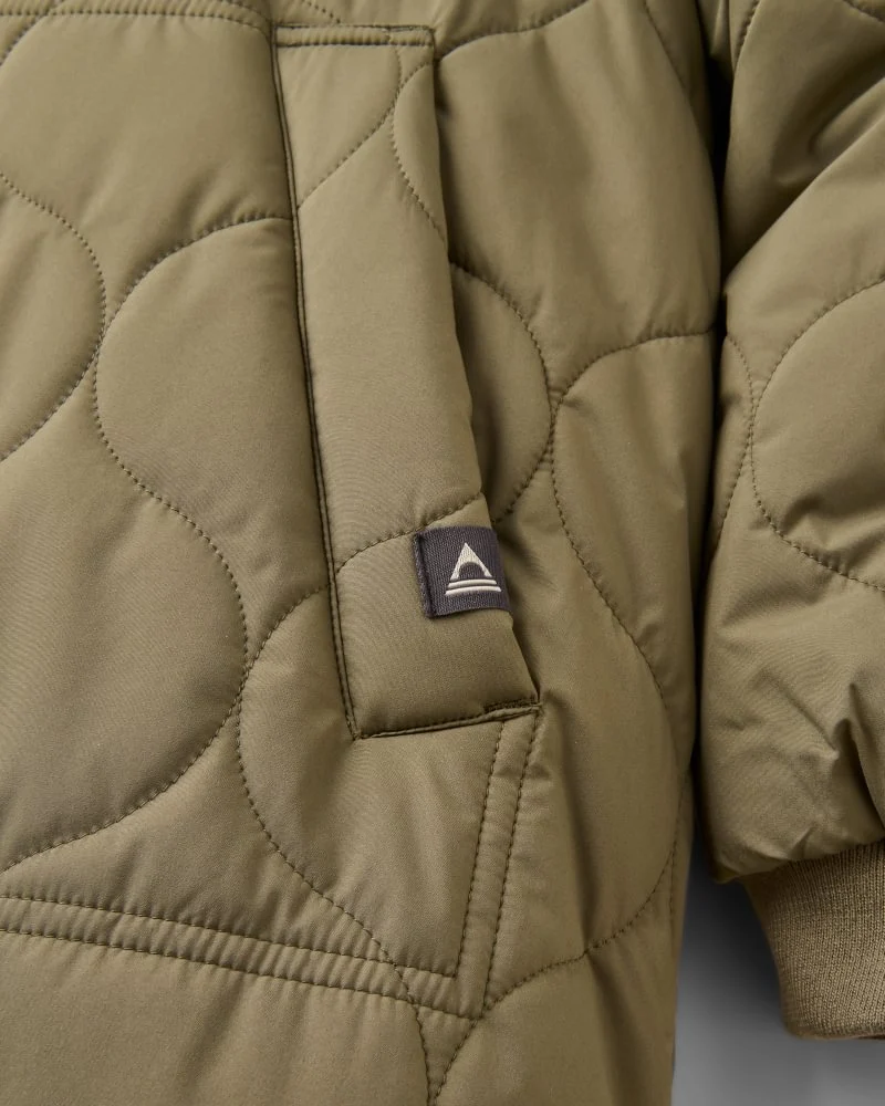 PASSENGER Flora Long Recycled Insulated Parka dusty olive