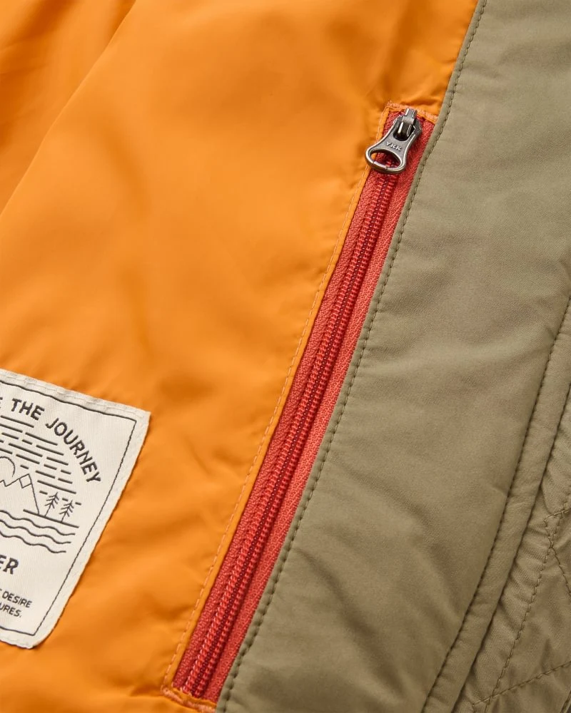 PASSENGER Flora Long Recycled Insulated Parka dusty olive