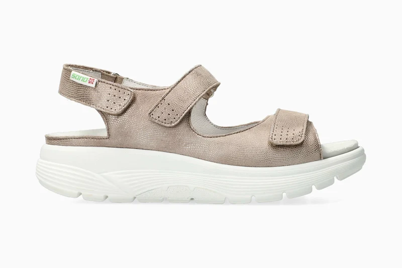 Sandales NORINE taupe clair
