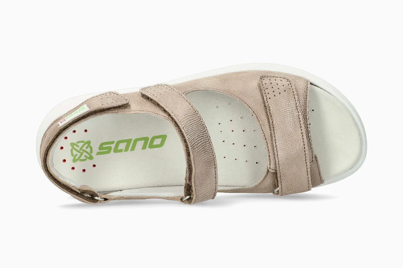 Sandales NORINE taupe clair