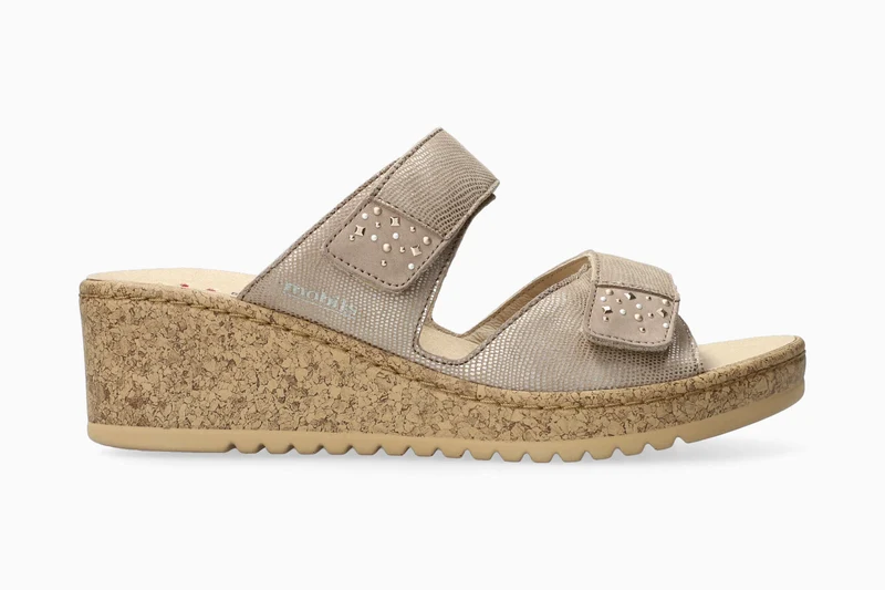 Sandales NAVINA taupe clair