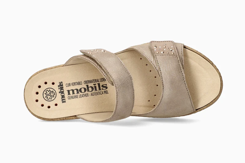Sandales NAVINA taupe clair
