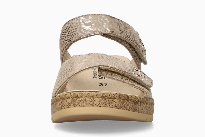 Sandales NAVINA taupe clair