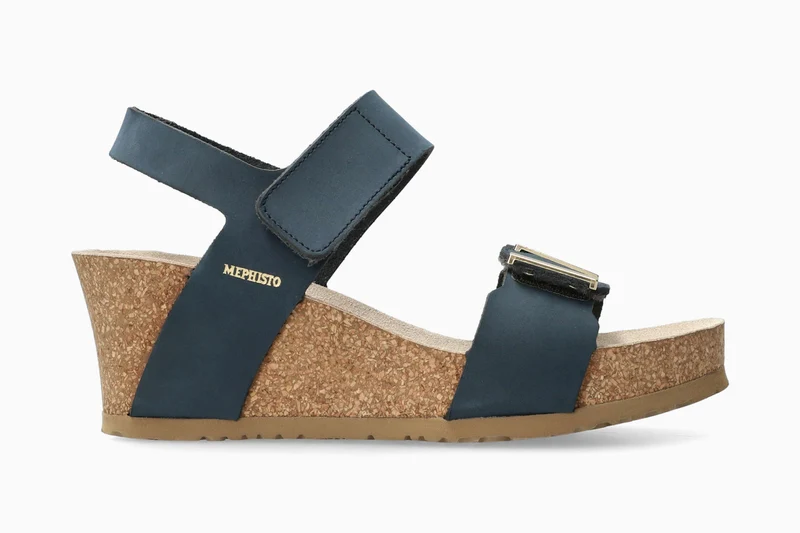 Sandales LEONORE bleu marine