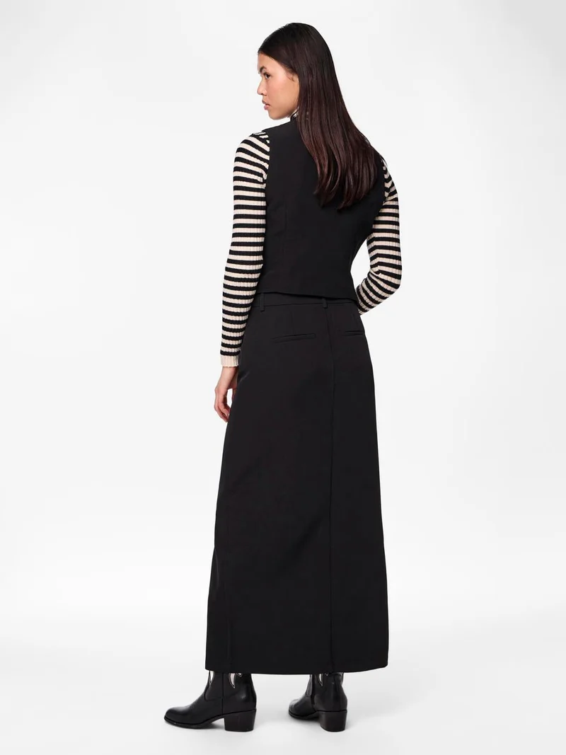 Pieces - Pcbozzy Ankle Skirt - 4563742 Black