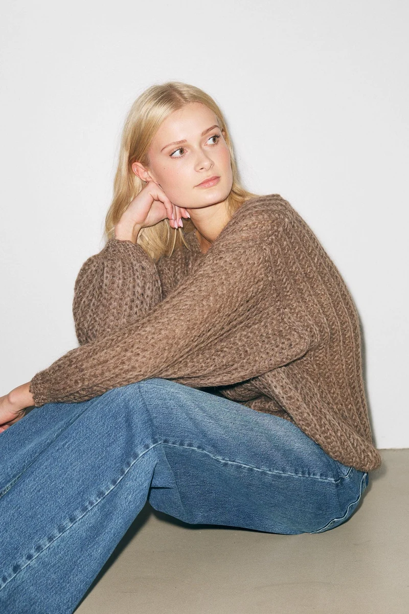 Noella - Joseph Knit Sweater - 143 Brown