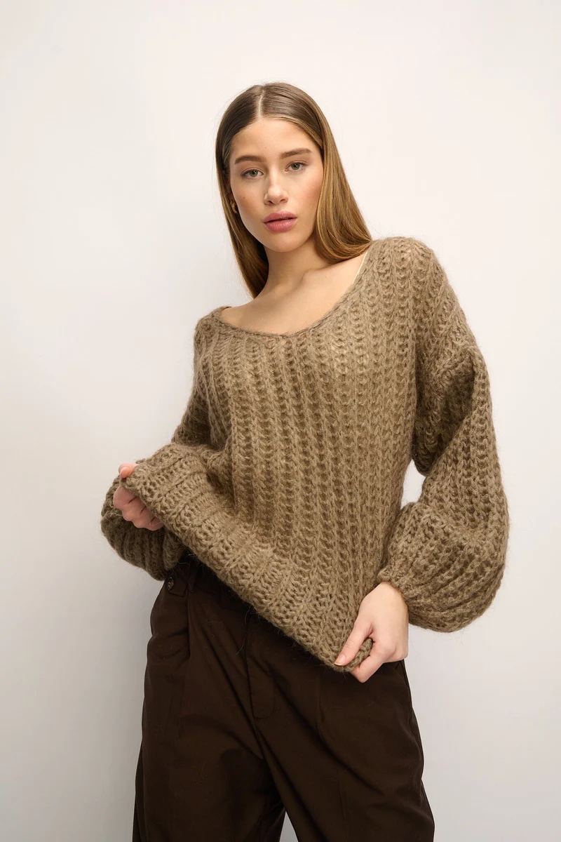 Noella - Joseph Knit Sweater - 143 Brown