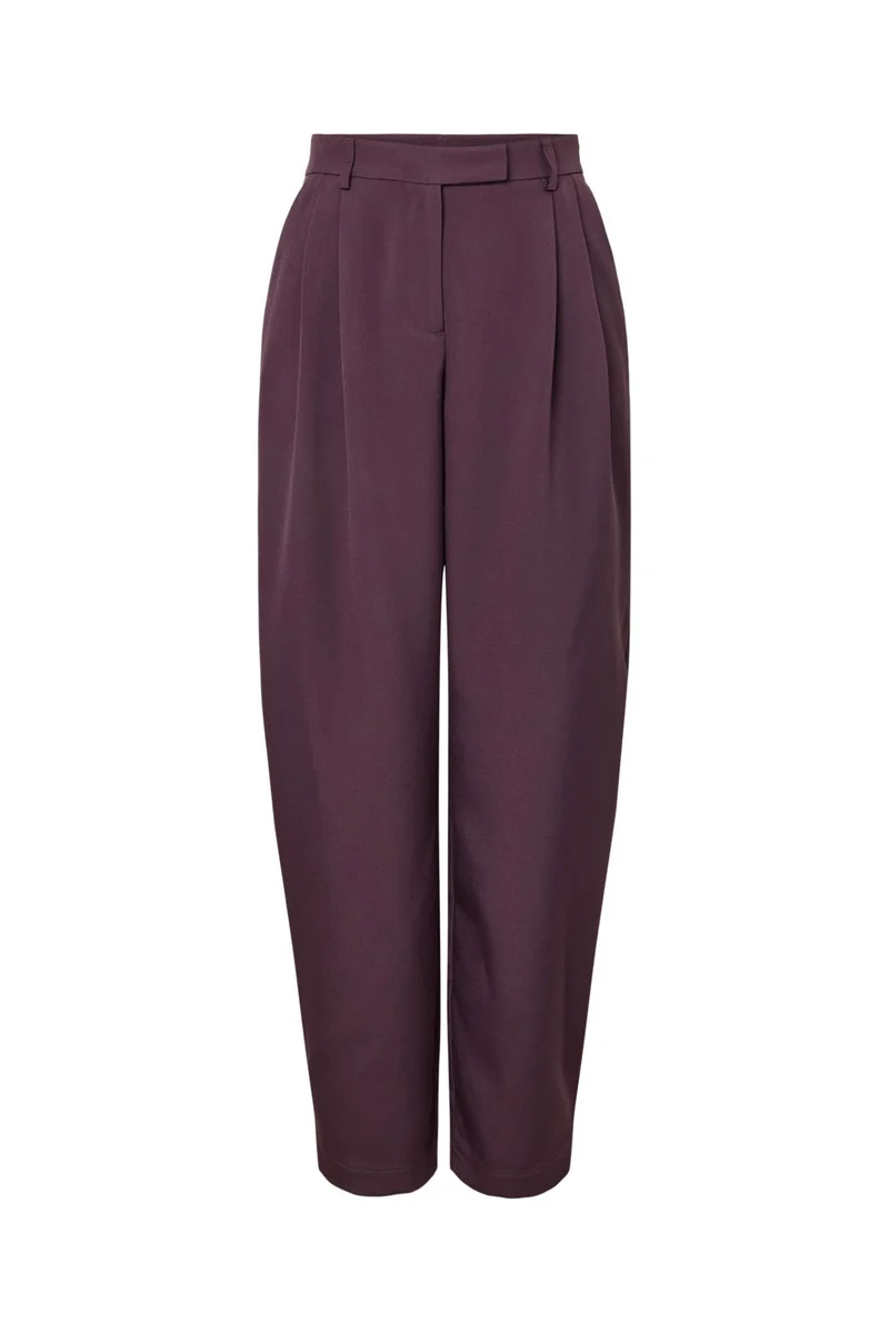 Pieces - Pctempre Balloon Pants - 5106243 Plum Perfect