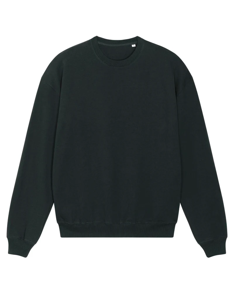 FAIRFITTERS Basic Sweatshirt Boxy Fit Unisex black
