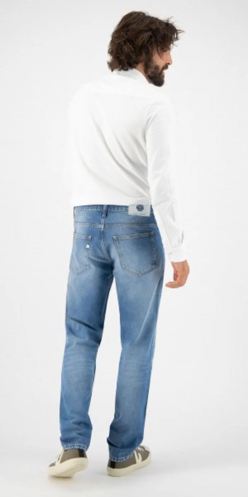 MUD JEANS Extra Easy fan stone