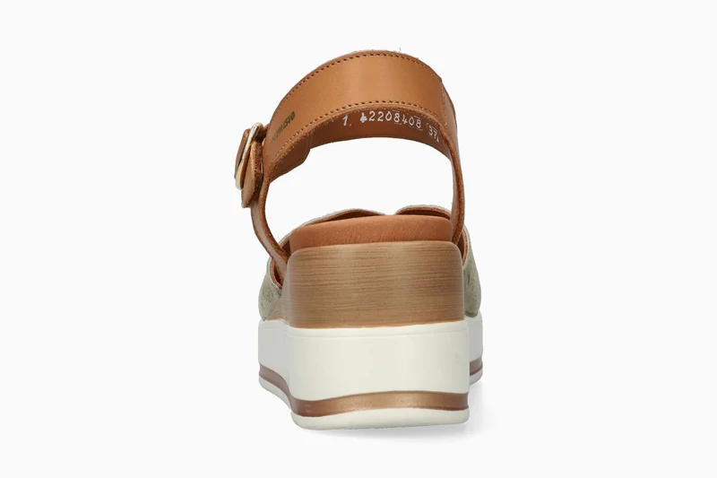 Sandales SERAFIA kaki clair
