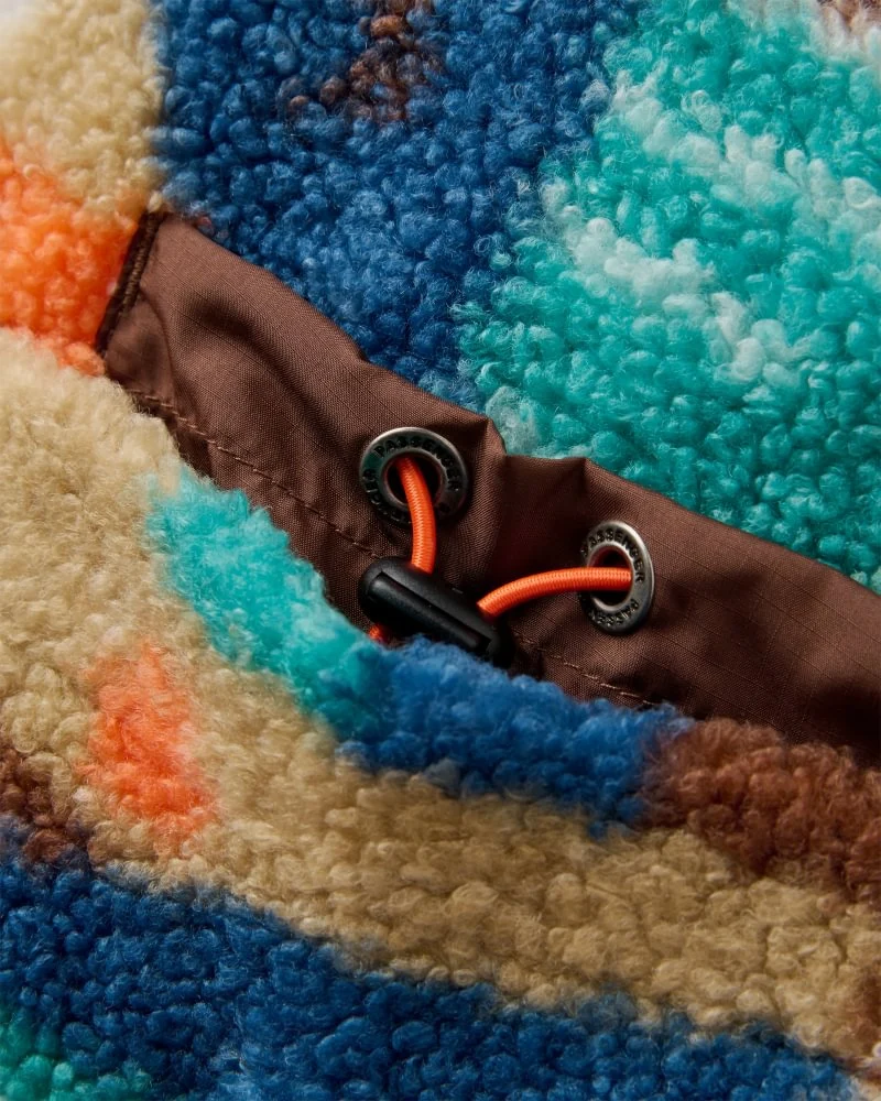 PASSENGER Lucia Sherpa Fleece 2.0 lost on purpose pacific green