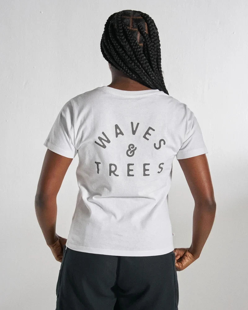 PASSENGER Penida Recycled Cotton T-Shirt white