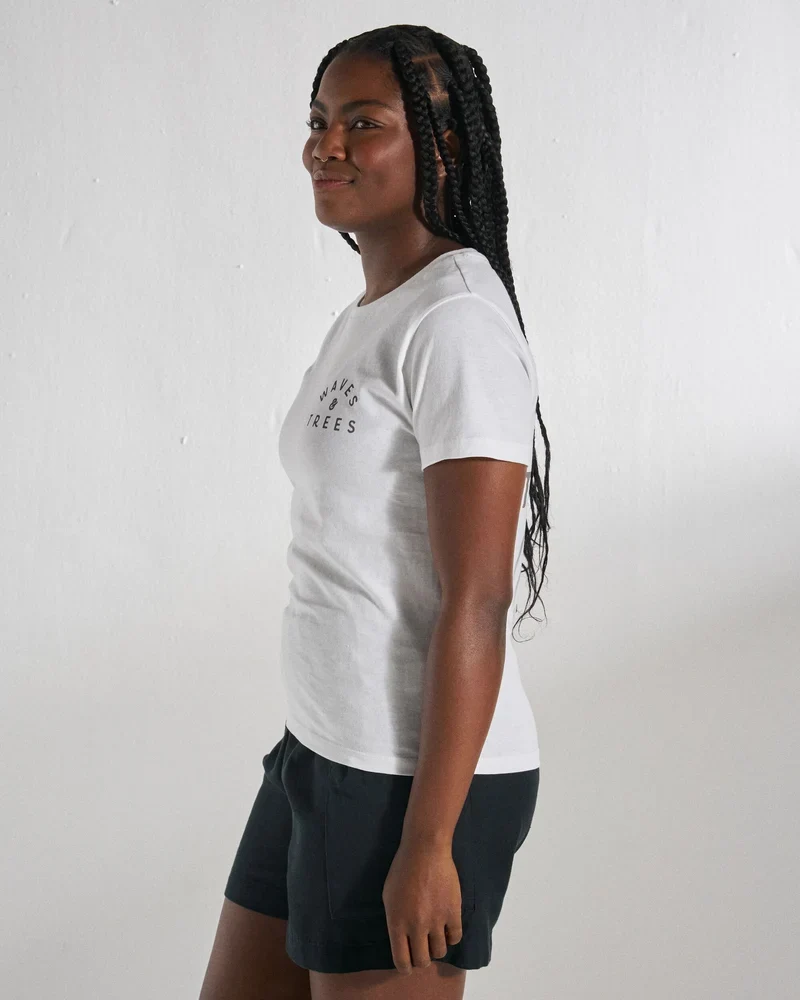 PASSENGER Penida Recycled Cotton T-Shirt white