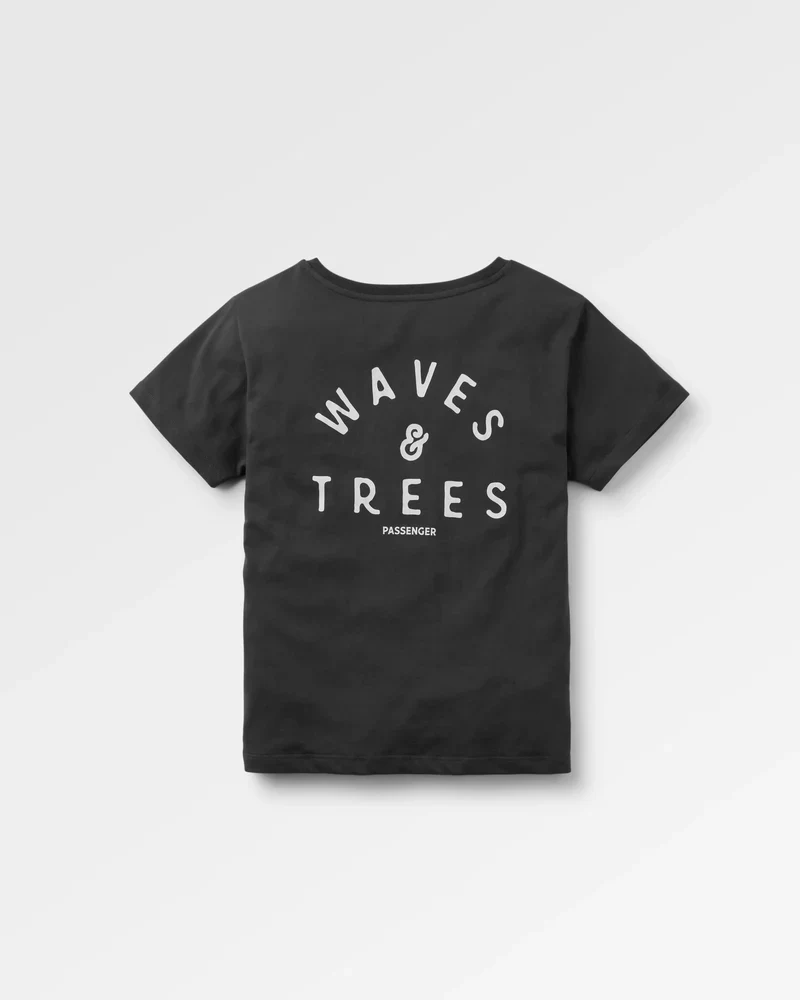 PASSENGER Penida Recycled Cotton T-Shirt black