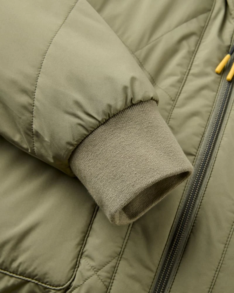 PASSENGER Lucia Sherpa Lined Bomber Jacket 2.0 dusty olive