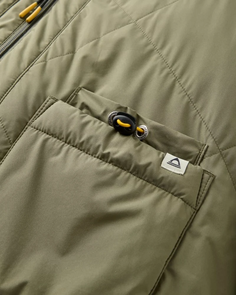 PASSENGER Lucia Sherpa Lined Bomber Jacket 2.0 dusty olive