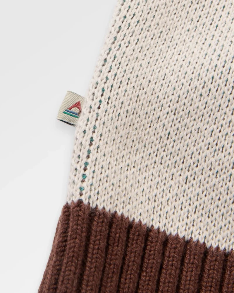 PASSENGER Scenic Recycled Knitted Cardigan 2.3 scenic chestnut