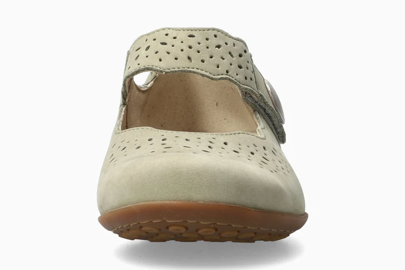 Ballerines FABIENNE kaki clair