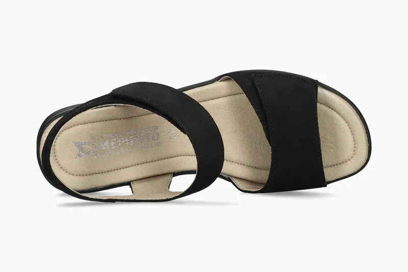 Sandales FLORALINE noires