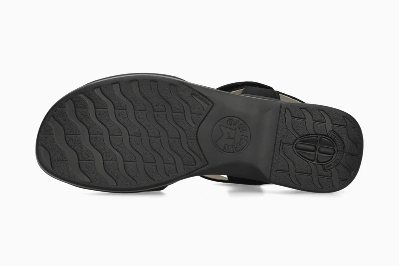 Sandales FLORALINE noires