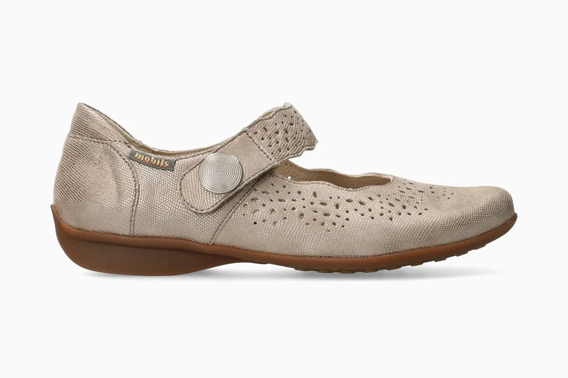 Ballerines FABIENNE taupe clair