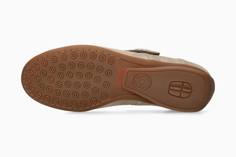 Ballerines FABIENNE taupe clair