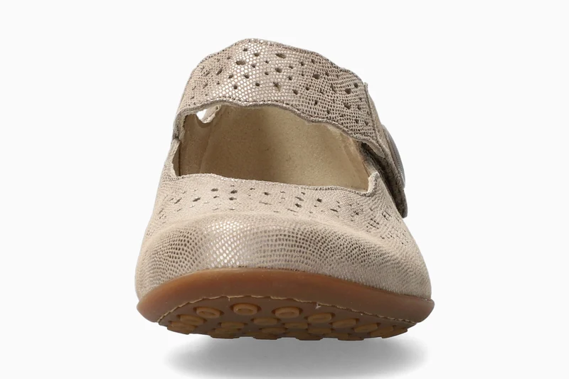 Ballerines FABIENNE taupe clair