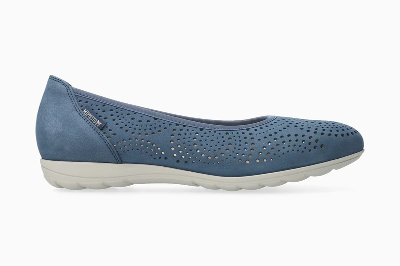 Ballerines ELSIE PERF denim