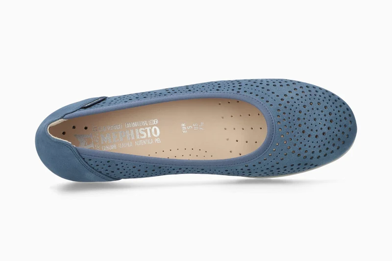 Ballerines ELSIE PERF denim