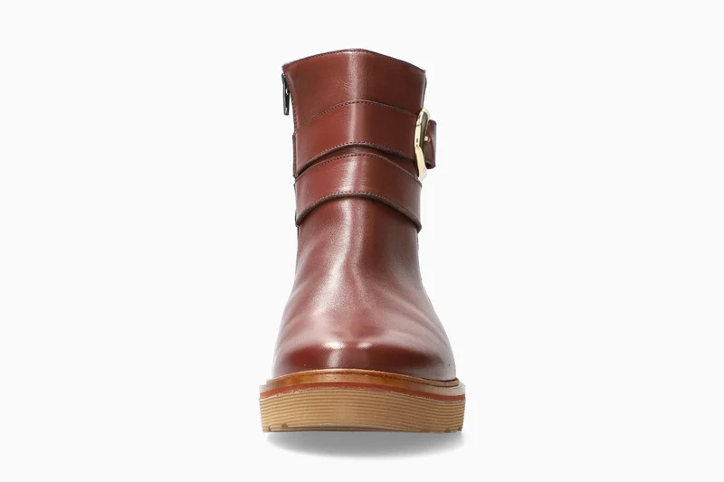 Bottines OLLIA marron foncé