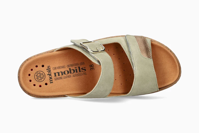 Sandales RANDYA kaki clair