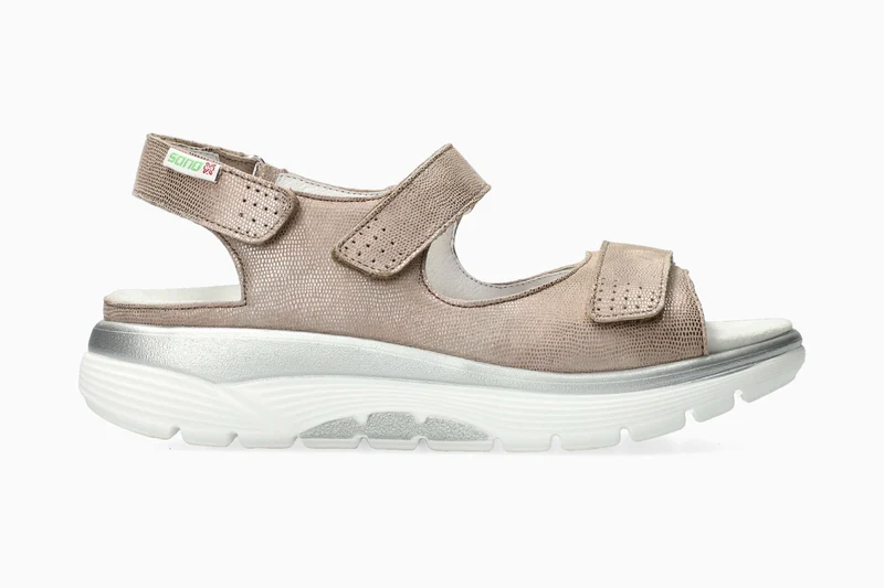 Sandales NORINE taupe clair