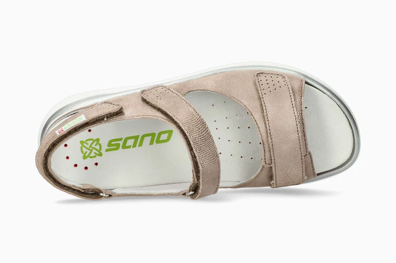 Sandales NORINE taupe clair