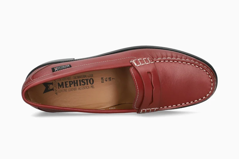 Mocassins NEDA bordeaux foncé