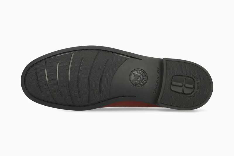 Mocassins NEDA bordeaux foncé