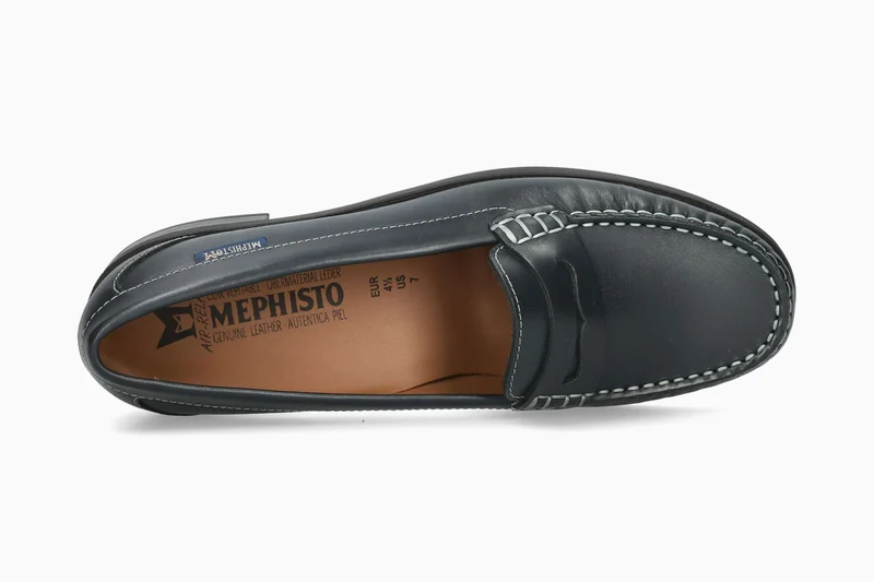 Mocassins NEDA bleu marine