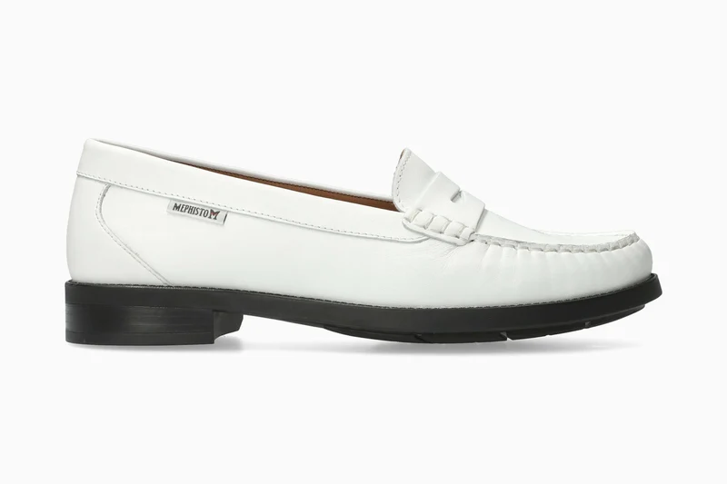 Mocassins NEDA blancs