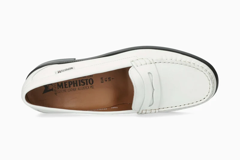 Mocassins NEDA blancs