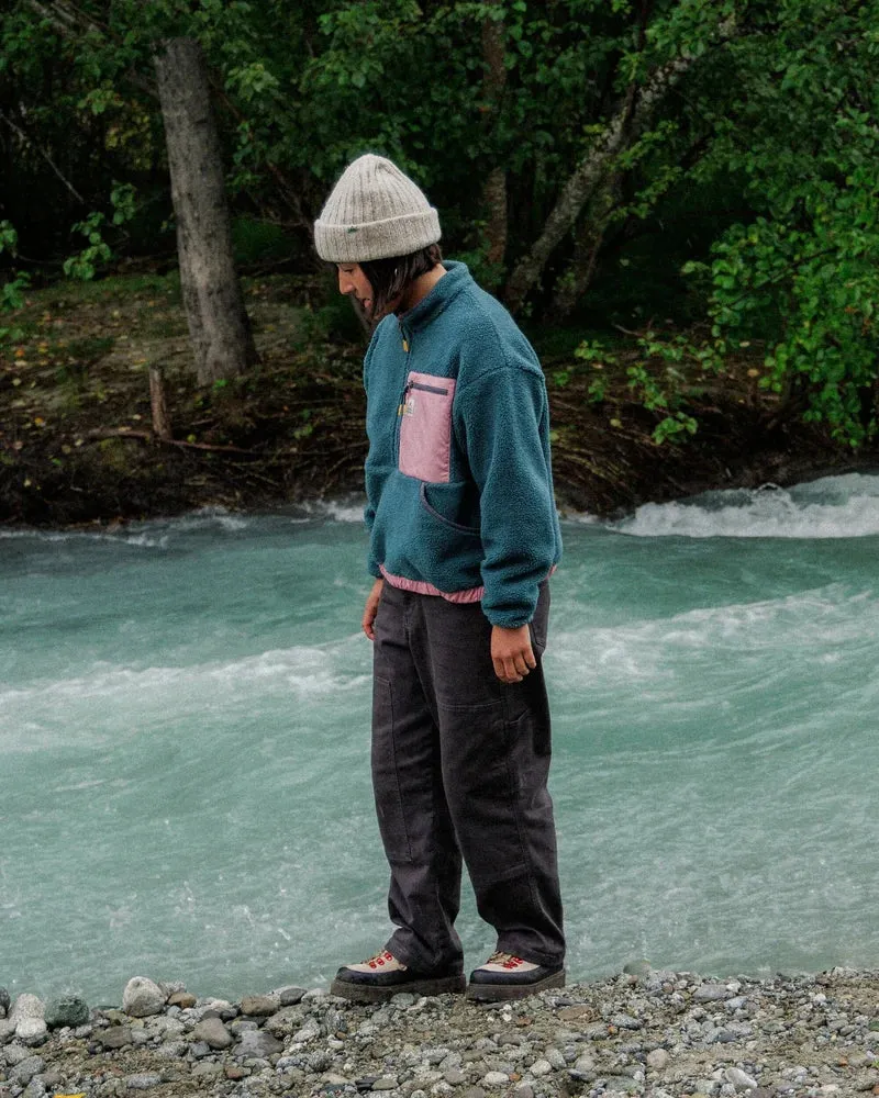 PASSENGER Ravi Recycled Sherpa Fleece mediterranean