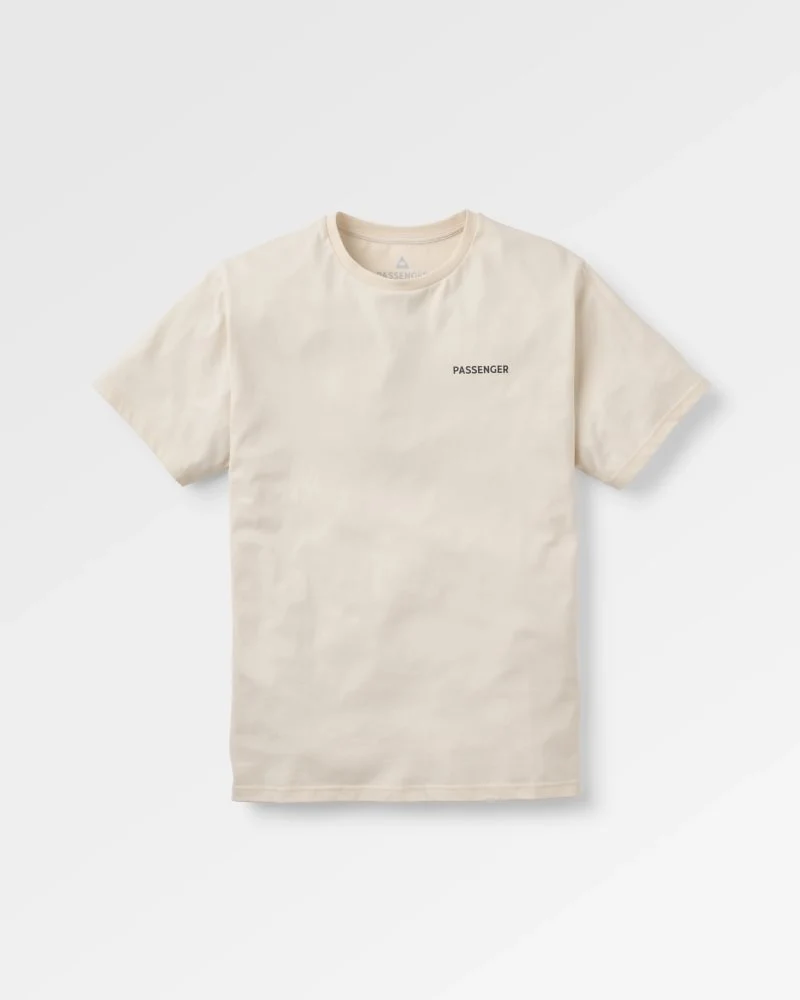 PASSENGER Cutout Organic Cotton T-Shirt birch