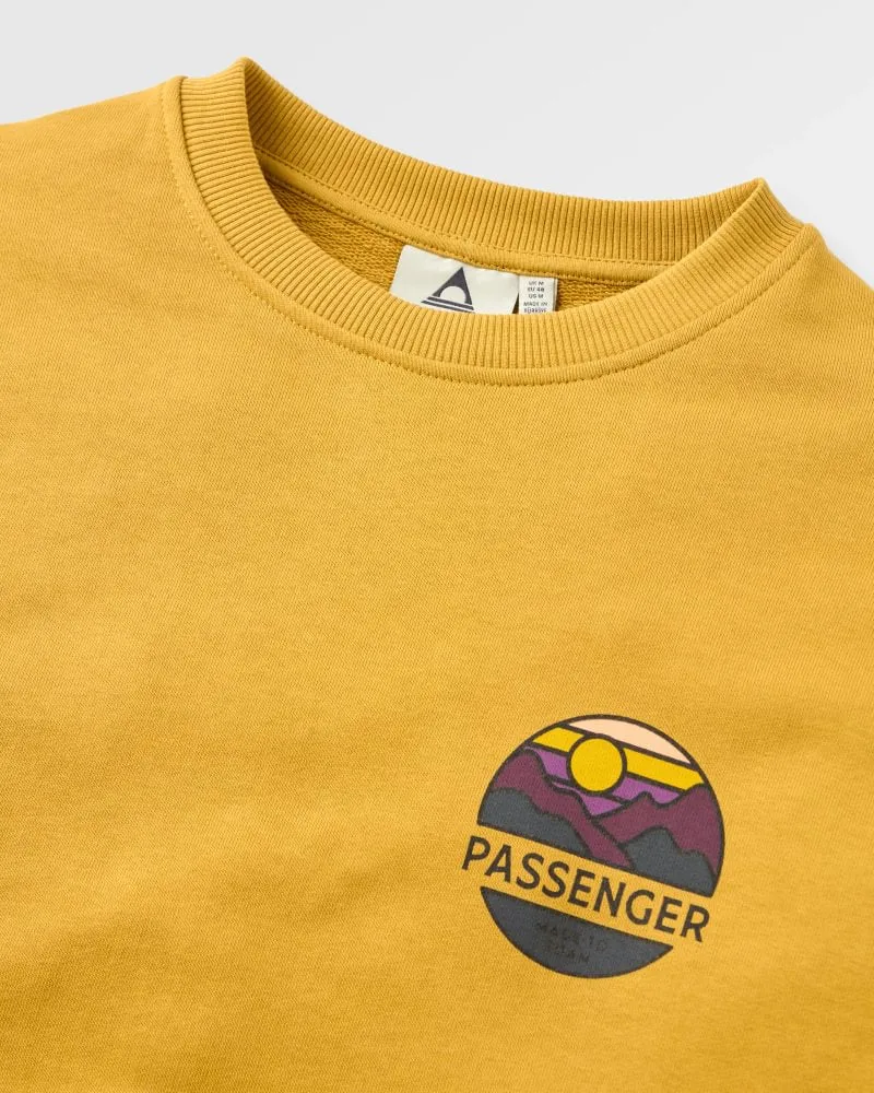 PASSENGER Laidback Relaxed Fit Sweatshirt dusty ochre