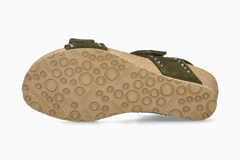Sandales LINA vert loden