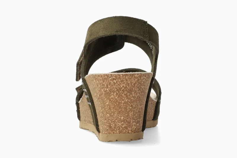 Sandales LINA vert loden