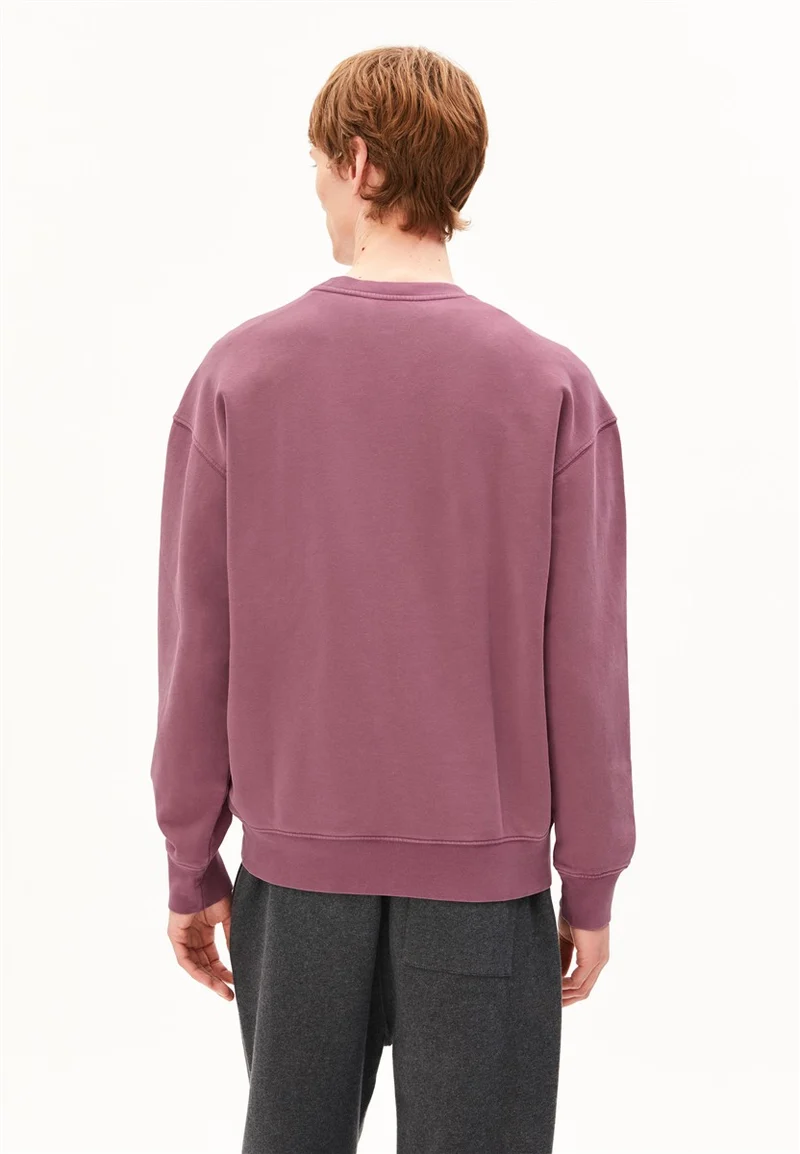 ARMEDANGELS Iconic Å Gmt Dye Sweatshirt velvet ember washed