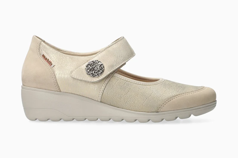 Ballerines BATHILDA beige clair