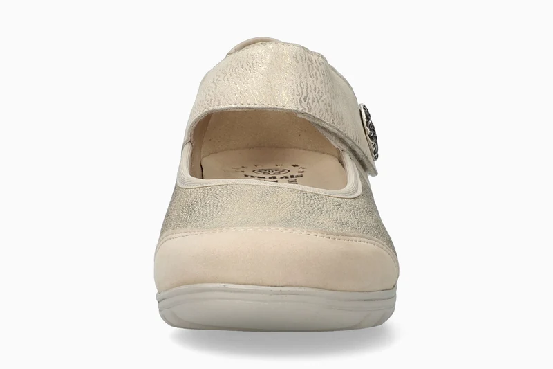 Ballerines BATHILDA beige clair