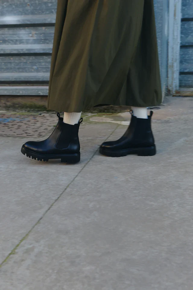 JUTELAUNE Rain Boots black