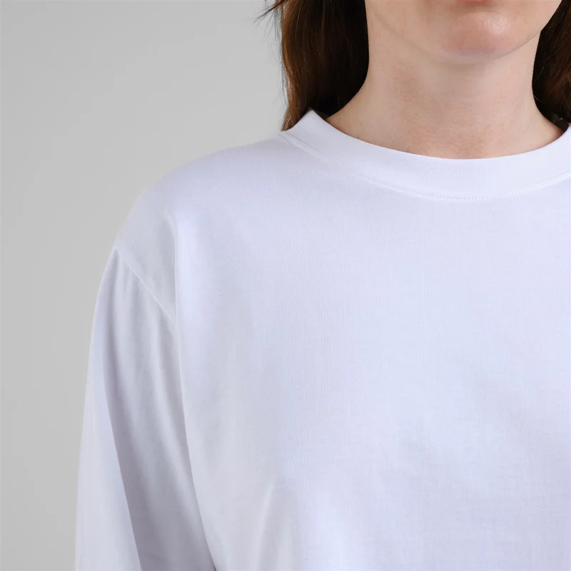 DEDICATED T-Shirt Long Sleeve Vreta White